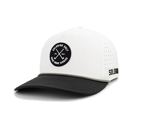 Image of Golf Hat for Men - Golf Snapback - Fun Hat for Golfing - Rope Golf Hat for Men and Women - Make More Birdies