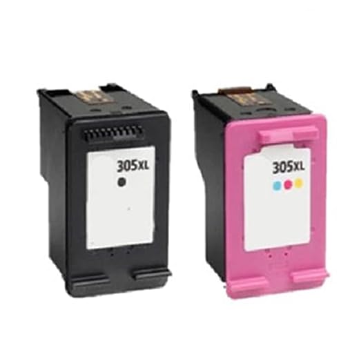 Kompatibel tonerkassett ersättning för HP 305XL för HP Deskjet 2710 2720 2721 2722 2723 2724 Deskjet plus 4110 4120 4122 4130 Skrivare med chip svart färg set