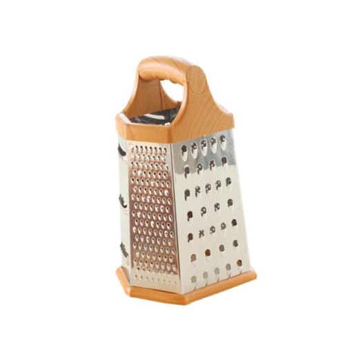 NUOBESTY Râpe à Légumes Acier Inoxydable De Outil à Six Faces Pour Trancher Pommes De Terre Et Légumes Accessoire De Cuisine Pratique