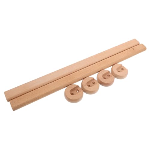 Tringles à vêtements en bois de penderie pour optimiser le rangement de la chambre