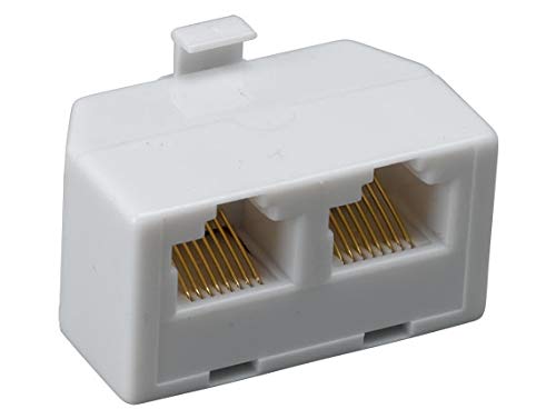 Cable Leader Modular T-Adapter (RJ45, 1 Male / 2 Female)