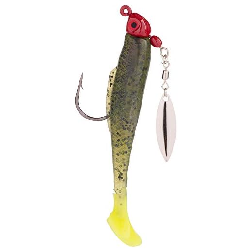 Strike King STM14-817 Saltwater, Watermelon Chart Tail/red hd, 0.0452