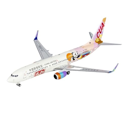 Modelo de avión China United Airlines B737-800 réplica de colección en miniatura a escala 1/400