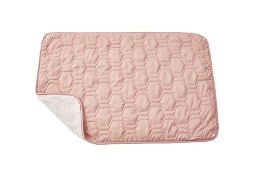 WillerS ブランケット キルティング ボア 冬用 2枚合わせ 膝掛け 小さめ 厚手 暖かい ひざかけ 肩掛け アウトドア キャンプ用 Blanket ボタン付き ブランケット 70*100cm (ブラシ)