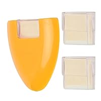 Naaimarker met krijt voor stof, set van 2 krijtstiften, reserve pen