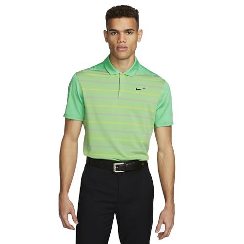 Nike Dri-FIT Tiger Woods Men's Striped Golf Polo