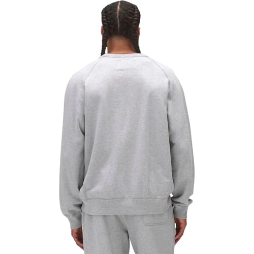 Men's Midweight Terry Classic Crew Neck Sweatshirt2