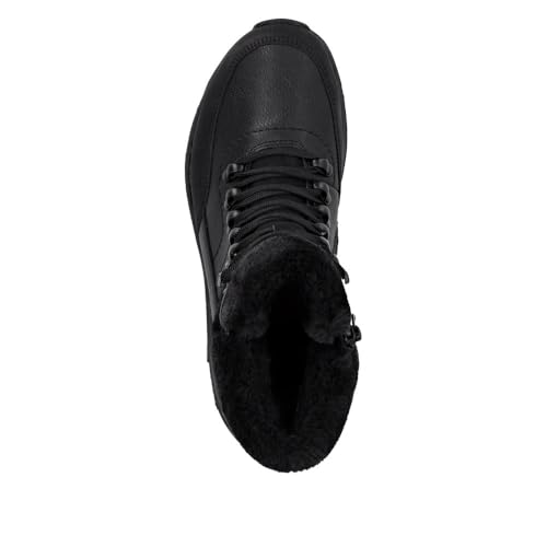 Rieker Damen Klassische Stiefeletten W0063, Frauen Stiefeletten, lose Einlage, wasserabweisend, riekerTEX,halbstiefel,schwarz (02)… – Ansicht 4