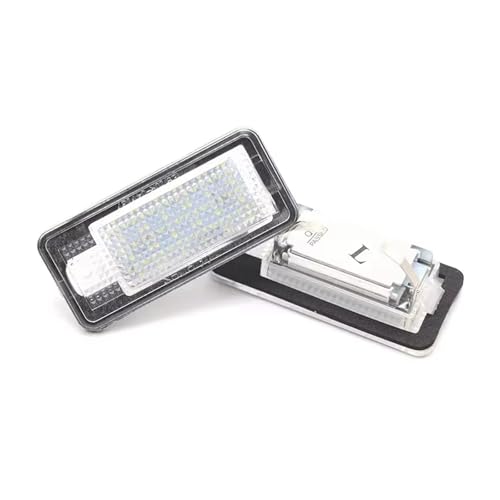 Luz matrícula LED sofisticada y de gran durabilidad para Audi S3 S4 S6 S8 Q7 2