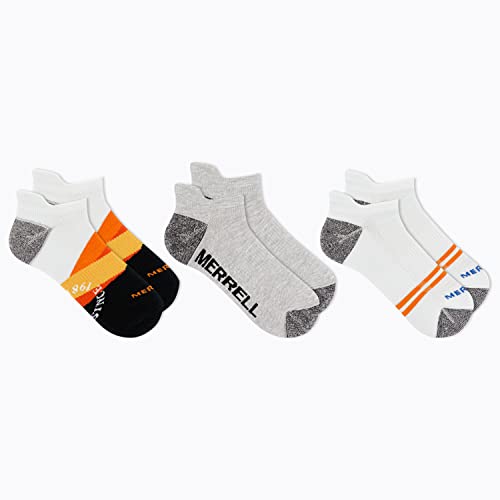 Image of Merrell Unisex Adult Cushioned Low Cut Tab Socks (3-Pair)