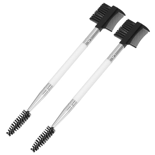FIXOSHEE 2Piezas Cepillo Limpiador de Ojos Perros Peine de Cuidado y Limpieza de Mascotas Material Duradero