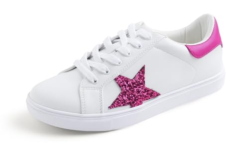 Baskets à lacets en cuir PU premium pour femme style chic Feversole