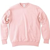 [プリントスター] スウェット 9.7オンス 裏毛 スタンダード トレーナー 00183-NSC メンズ ライトピンク 日本 2XL (日本サイズ3L相当)