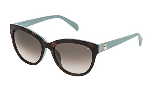 Preisvergleich Produktbild Tous Damen STO955S-5401GL Sonnenbrille, Verde / Marrón, 54 / 18 / 140