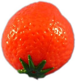 Gift Depot TM Squeeze Splat Balls Squishy Toys Stress Relief Cute Soft Sticky MESH Ball (Strawberry)