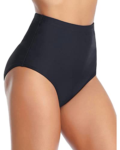 Tempt Me Women Retro High Waisted Bikini Bottoms Tummy Control Swimsuit Bottoms4