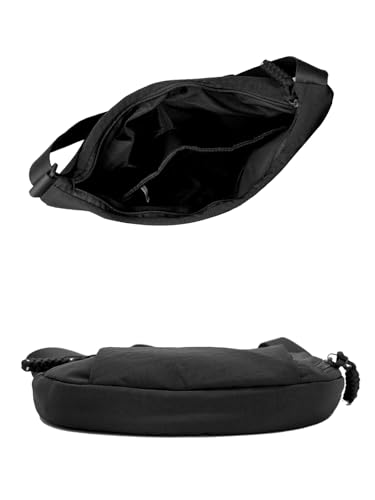 Bolso cruzado de lona para mujer tipo hobo miniatura 7
