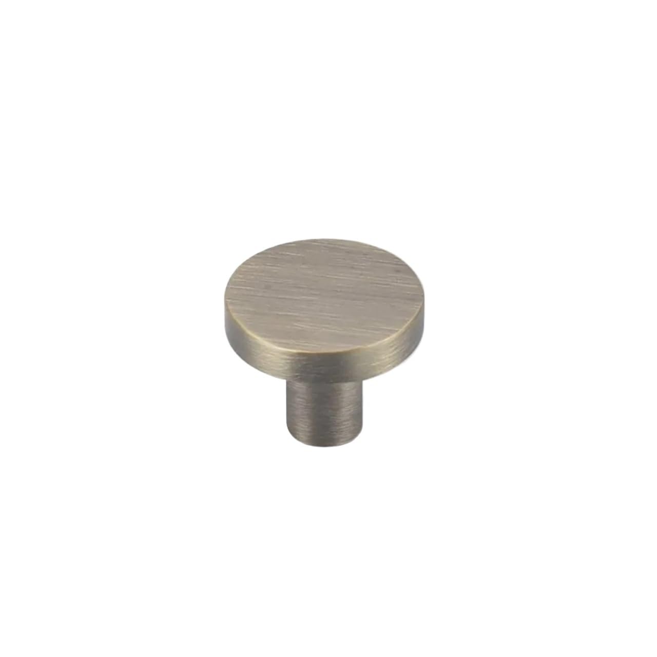 bogniga Handle Knob 10pcs Brass Furniture Handles Shell Simple Colorful Pulls Nordic Pastoral Wardrobe Dresser Knobs Cupboard Cabinet Drawer Round(Qinggu Bronze)