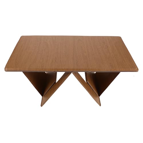 VILLCASE Soporte PU Tablero y de Densidad de Alta en Cuero Plegable Portátil para Ordenador Portátil con Superficie Ergonómico con Almacenamiento para Uso Casa y Sofá
