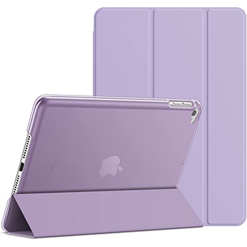 JETech Funda para iPad Mini 4, Carcasa con Soporte Función, Auto Sueño/Estela (Púrpura Claro)