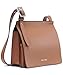 Calvin Klein Havana Novelty Organizational Crossbody, Caramel Solid, One Size