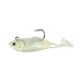 Calcutta Outdoors Flashfoil Shads - Versatile, Soft Plastic Body Bait Lure ? Herring, 6" 2 1/4oz, 4 Pack