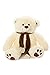 MyTeddyWorld Orsacchiotto Gigante Martin 120-180 cm - Bianco 90 cm Enorme Grande Morbido Peluche Giocattoli Bambole Animali di Peluche Peluche Orsacchiotti Bambini Bambini Adulti