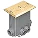 Arlington Industries - FLBR101SS - Arlington FLBR101SS Rectangular Adjustable Floor Box; Plastic