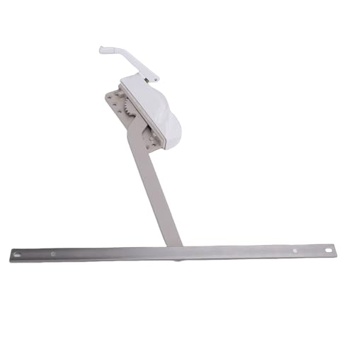 Fafeicy Operador de Manivela para Ventana, Repuesto de Brazo único, Herrajes para Ventanas Abatibles Derechas para Ventanas de Madera o Aluminio de PVC, 300 Mm a 450 Mm de Ancho, 1200