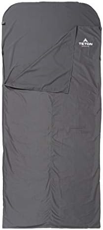 Teton Sleeping Bag Liner; A Clean Sheet Set Anywhere ...