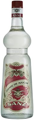 SANZ Sirop de sucre de canne blanche Simple Sirop Cocktail sans a...