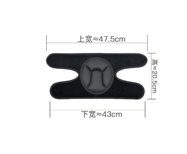 Exercise, protection Sports Anti-collision Sponge Knee Pads Cycling Sponge Knee Pads for Fitness, cycling, running, playing football(D,X-Large)