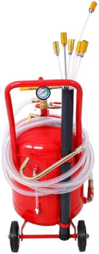 Dawn Jade Oil Extractor,Portable Air Pneumatic Waste Oil Garage Extractor Drain Draine Tank Professional Fluid Evacuator,Portable,Integrated Level Gauge,Use with Oil,Transmission Fluid and Anti-F