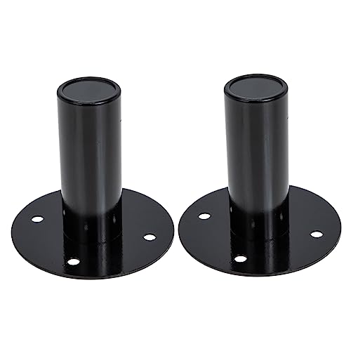 POPETPOP Speaker Base Pad Iron Bases Audio Stand Tray for Stage Speaker Subwoofer Stand Easy to Use