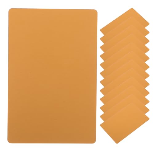 PRETYZOOM 100 Pièces Plaque Aluminium pour Marquage Laser Matériau Métallique de Haute Précision Surface Lisse Adaptée aux Applications Industrielles et Scientifiques