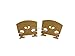 YMC Violin-Bridge-4/4-2PC Maple Violin Bridges, 2 Piece