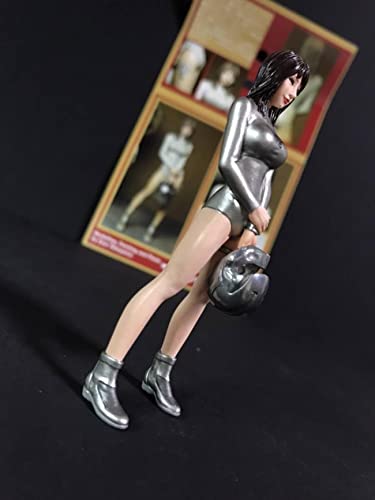 Kit modelo resina 1/20 figura femenina no pintada miniatura 6