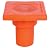 Construction Rebar Impalement Protective Safety Cap - OSHA Approved #3-#11 Rebar Type S - OSHA Square - (10M-25M) (OSHA Approved Cap, 25) (25)