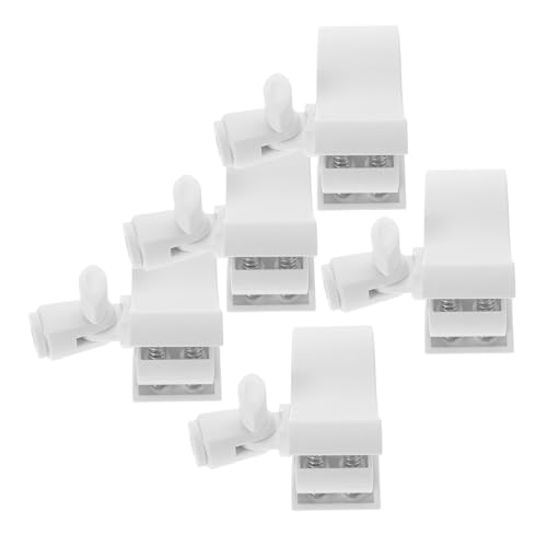 BESPORTBLE 5pcs Mic Clip Durable Microphone Holder Clips for Stand Lightweight Easy Installation for Broadcasting Rooms and Recording Applications