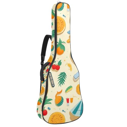 Sac guitare imperméable 109 cm contre la pluie et l'humidité extérieure