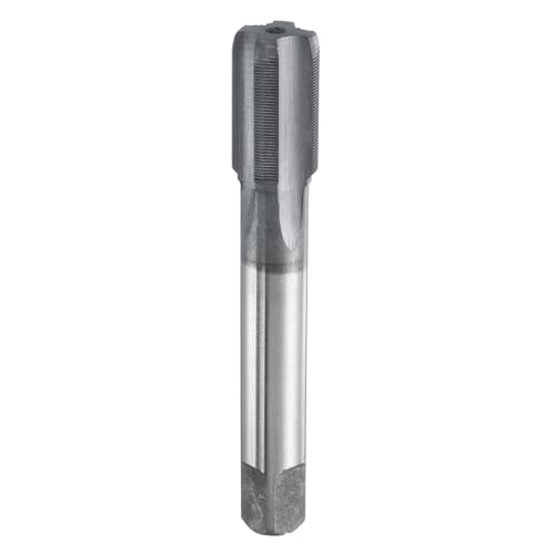 HARFINGTON M14x0.5 Metric Thread Tap 6542 Cobalt High-Speed Steel TiCN Coated Plug Tap Right Hand Straight Flutes Screw Threading Hand Tap