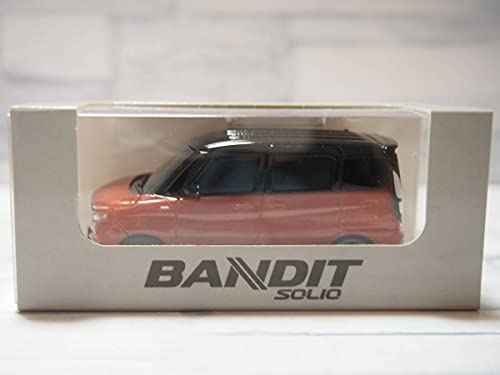 ミニカー プルバックカー スズキ SUZUKI ソリオバンディット SOLIO BANDIT フレイムオレンジパールメタリック×ブラック 非売品のサムネイル
