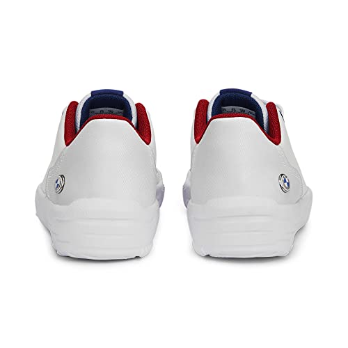 PUMA Unisex-Child Alternative Closure Shoes BMW M Motorsport Drift Cat Decima Hook and Loop Sneaker, Black/Pop Red White, 11.5 US Little Kid2