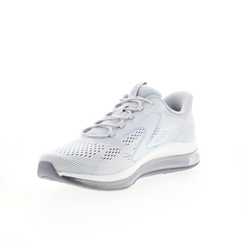 Skechers - Mens Skech-Air Element 2.0 - Sairo Slip On Shoes, Color Gray/Blue, Size: 10 M US4