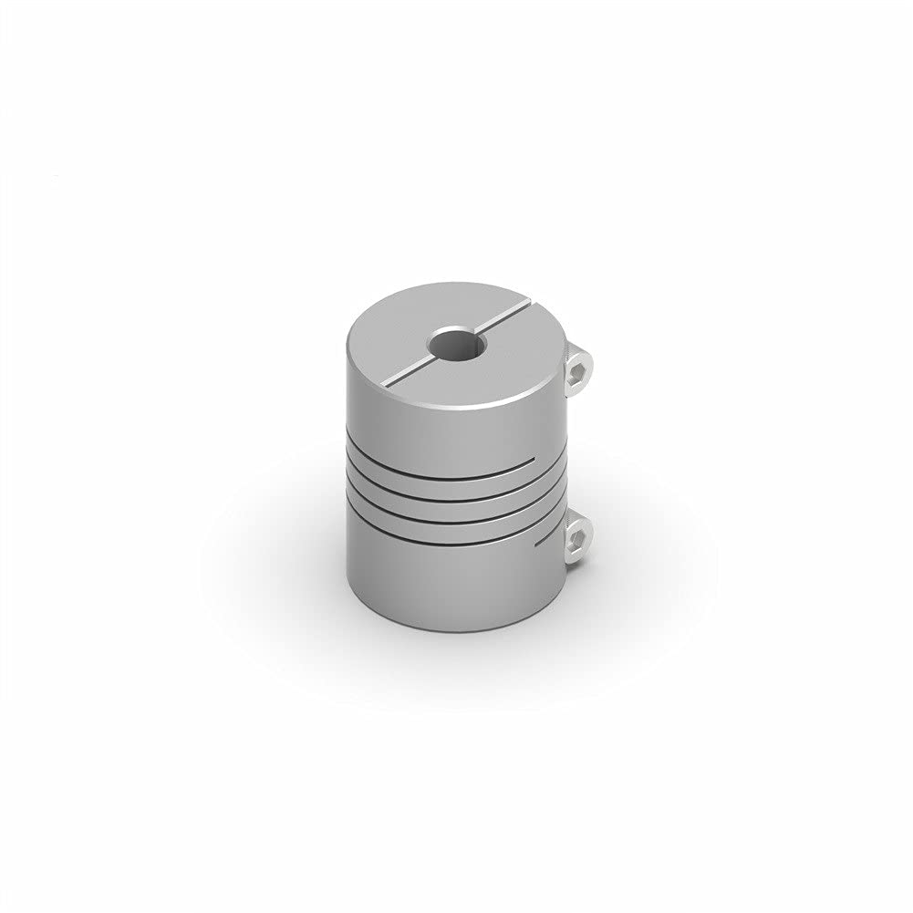 SUOFEILAIMU-PHONE CASE Metal Coupler for CNC Coupler Couples OD 20X25mm ID6.35/7/8/9.5/10mm Aluminium for Stepper Motor Flexible Shaft Coupling (Inner Diameter : 8mm to 10mm)
