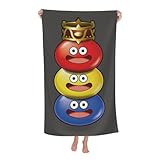 ドラゴンクエスト スライム バスタオル 大きいサイズ かわいい ガーゼ 吸水速乾プール 温泉 ビーチ ホテル スポーツ 糸くずの出ないバス 通気性 肌に優しいバス ギフト 北欧風 スポーツや家庭用に最適 耐久性と吸水性に優れ 肌触りが柔らかい 抗菌防臭 人気漫画柄 プレゼントに最適 130*80cm