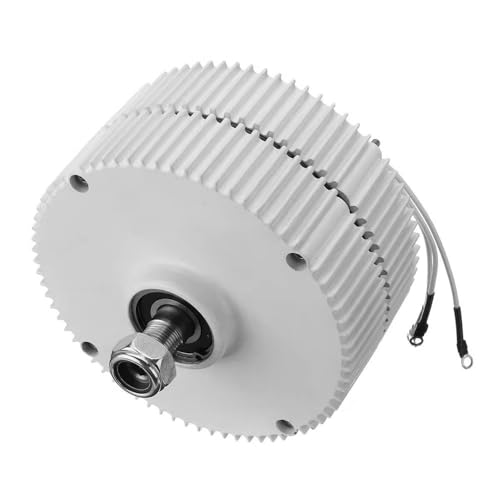 300W Permanent Magnet Generator, 12V/24V/48V Low RPM 3-Phase Alternator for Wind Turbine, High Efficiency Magnetic Generator, Renewable Energy Solution