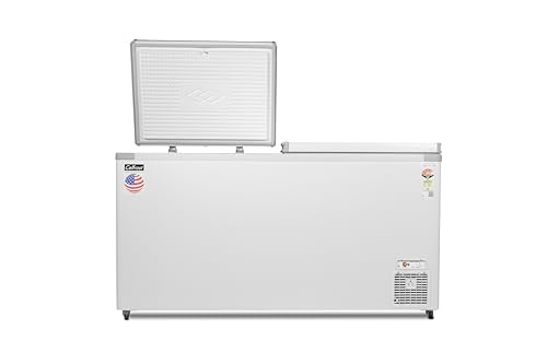 Image of CF582 536 L Convertible Double-Door Freezer - White, High-Capacity, Convertible Fridge-Freezer Function with 4 year comprehensive warranty