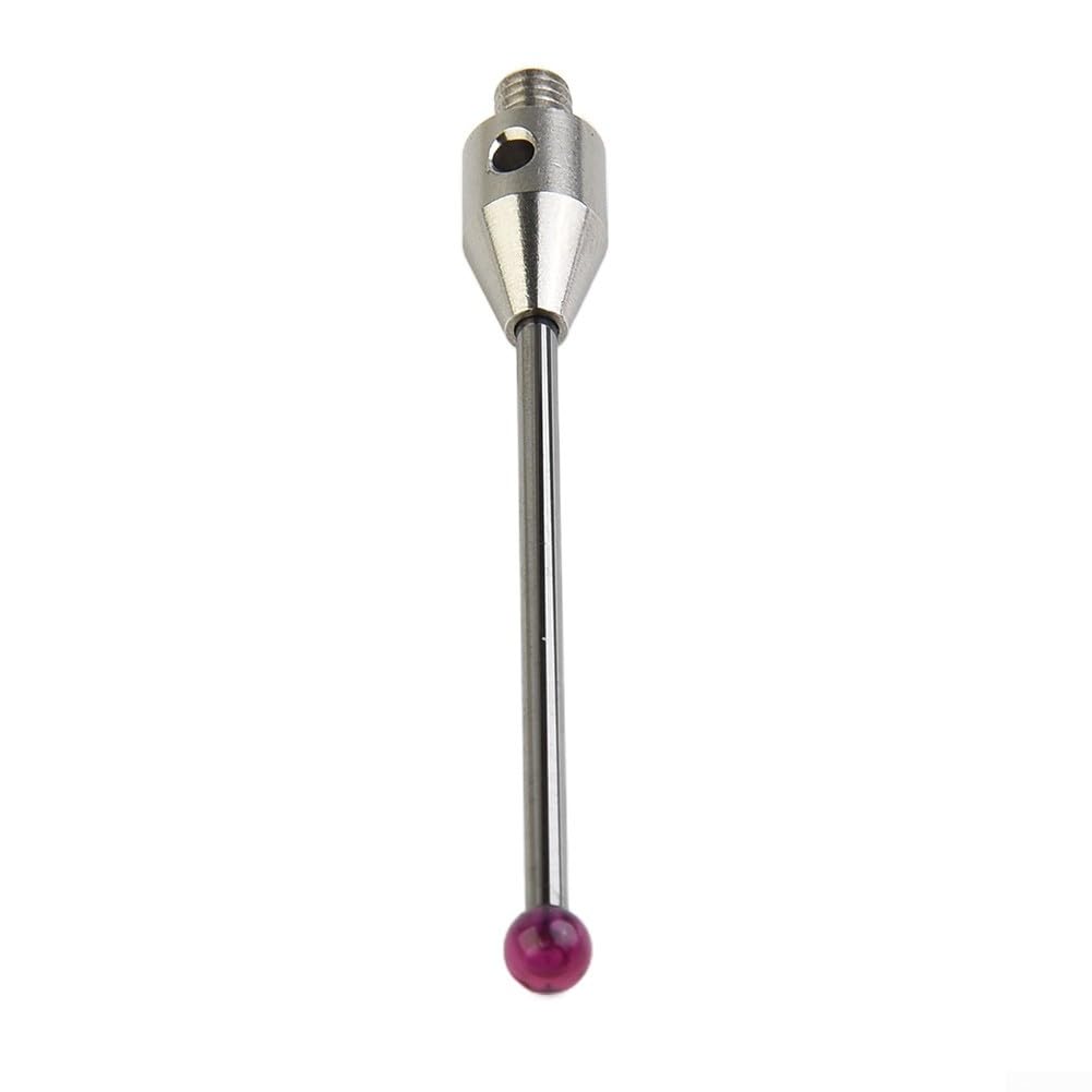 Stylet à sonde tactile fiable avec une boule en rubis robuste et un filetage de 4 mm de taille pratique pour les applications CMM