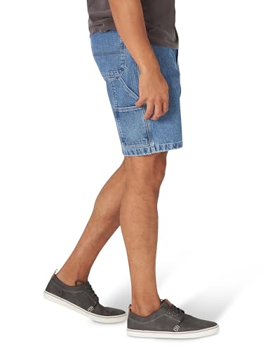 Wrangler Men's Authentics Classic Denim Carpenter Short, Antique Stonewash, 30 - Image 2